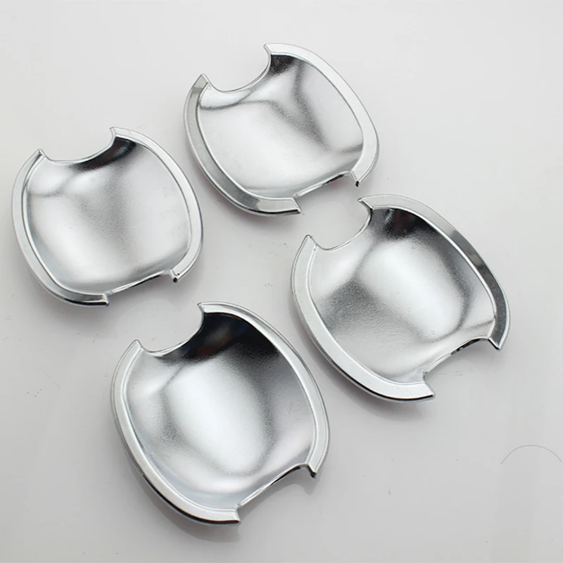 

Хромированная Защитная крышка ABS для автомобильной дверной ручки, Накладка для Ford Focus 2 3 4 MK2 MK3 MK4, автомобильные наклейки, аксессуары