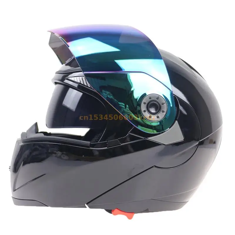 

JIEKAI high-quality ABS dual-lens motorcycle protective helmet, DOT ECE certified rally and kart Reveal helmet JK-105,Capacete