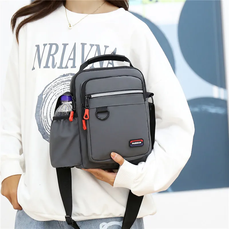 2023 New Men's Crossbody Bag shoulder bag Men's travel handbag casual large shoulder bag high-capacity fashion canvas bag