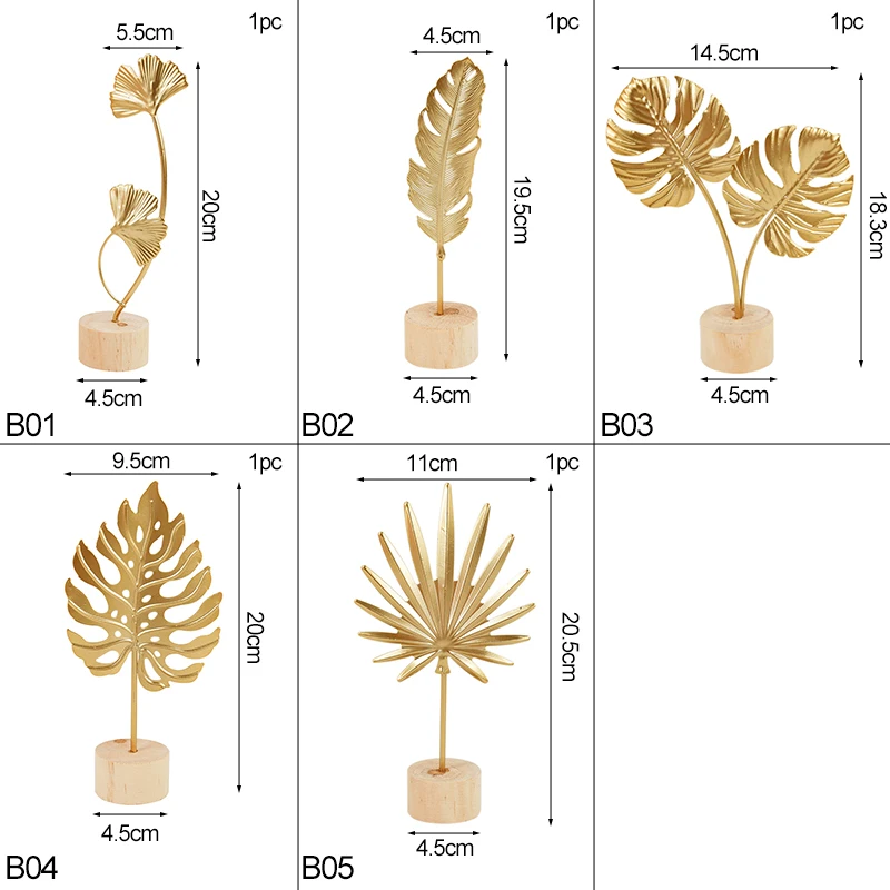 1 шт. деревянное украшение в виде пера скандинавском стиле