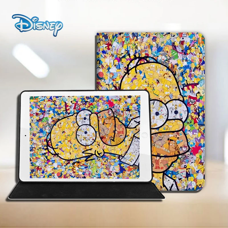 

Disney Cartoon Case for IPad 9.7/10.2/10.5/11 inch Pro 2018/19/20 Mini 1/2/3/4 air 5/6 Tablet Magnetic Smart Cover Soft Funda