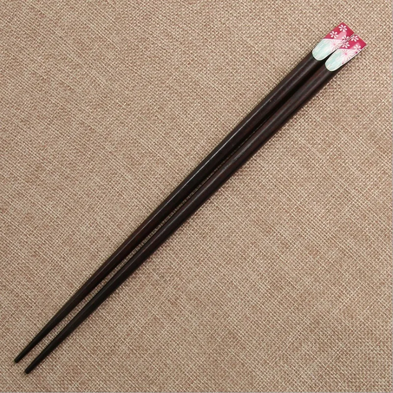 5 пар многоразовые деревянные палочки для еды