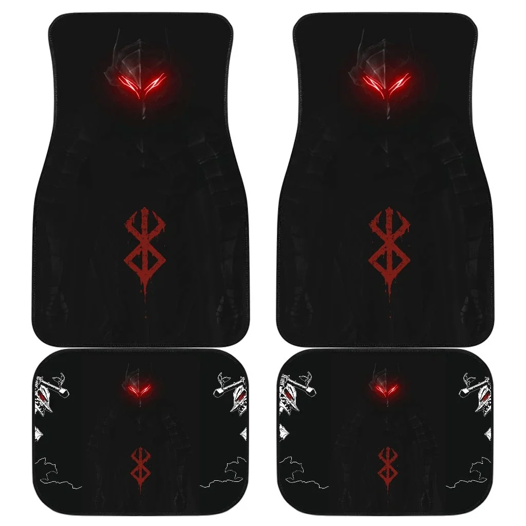 

Berserk Anime Guts Demon Armor Sitting Pose In Manga Car Floor Mats