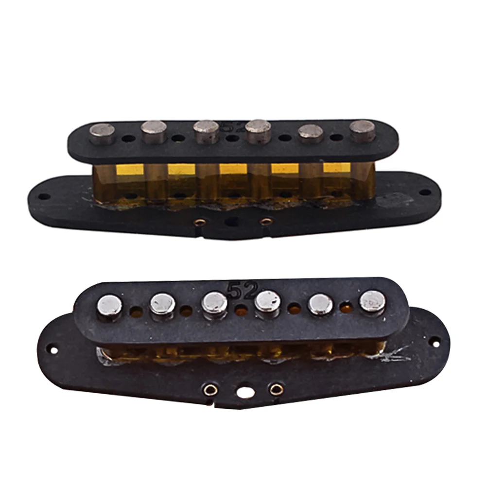 

Pickups Pickup Coil Neck Humbucker Single Guitar Bobbin Electric Slug Musical Coveralnico Replacement Bridge Middle Strat