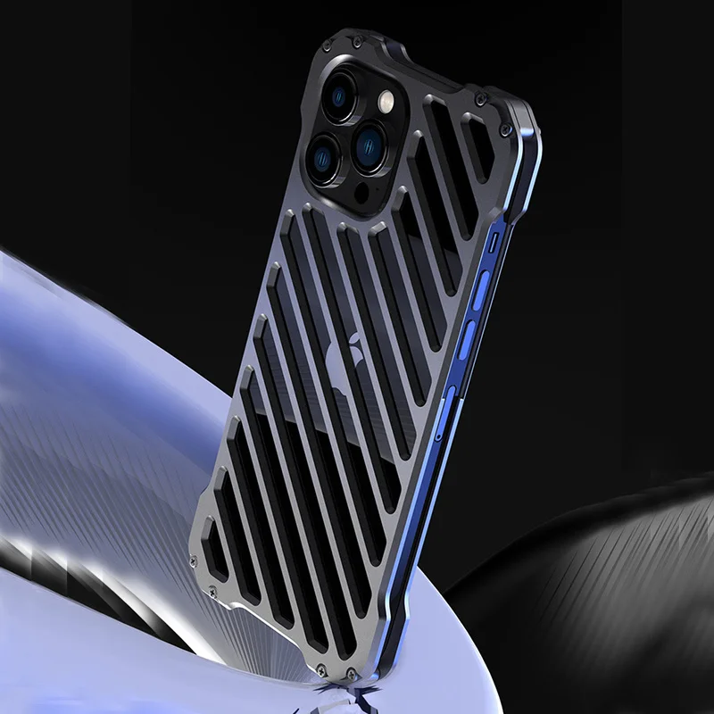 

Чехол с полной защитой, полная защита из алюминиевого сплава для iPhone13 12 mini Pro Max, чехол для телефона, противоударный чехол-бампер