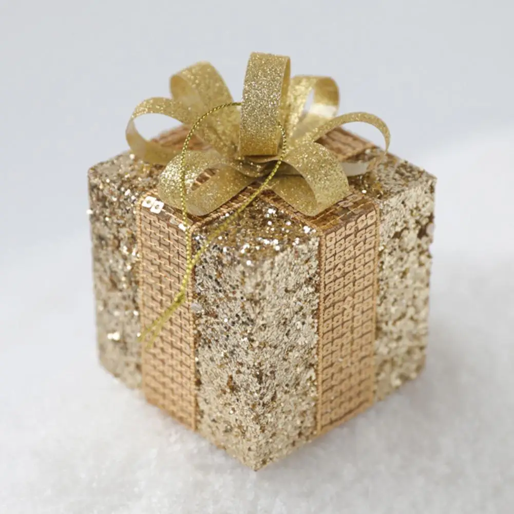 

Полезное украшение для рождественской елки, сверкающий Блестящий визуальный эффект, подвеска, украшение для рождественской елки, реквизит ...