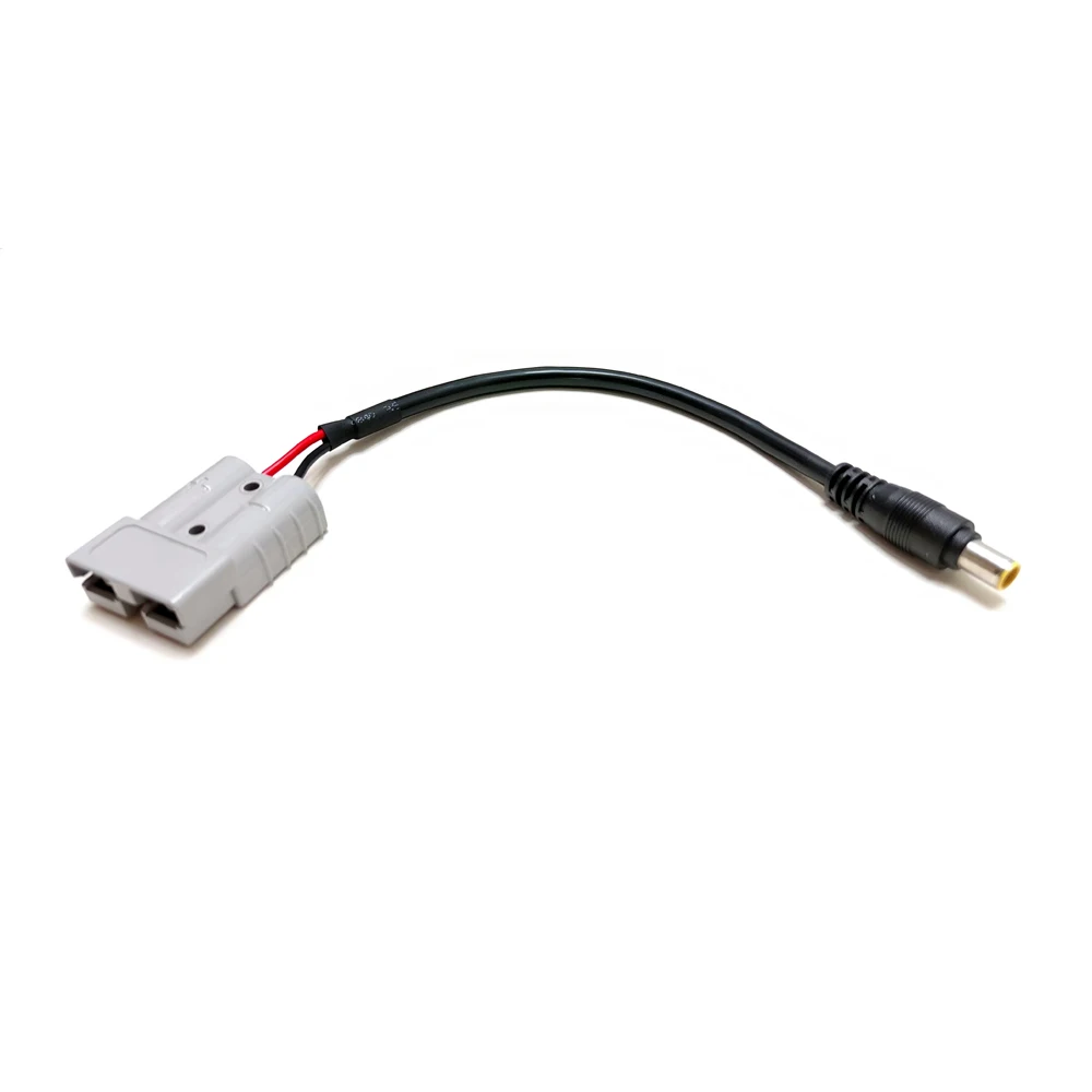 

DC8.0 Male connector to 50A andersonpulg solar power cable for charge wire battery 14AWG 20cm long Outdoor mobile power charging