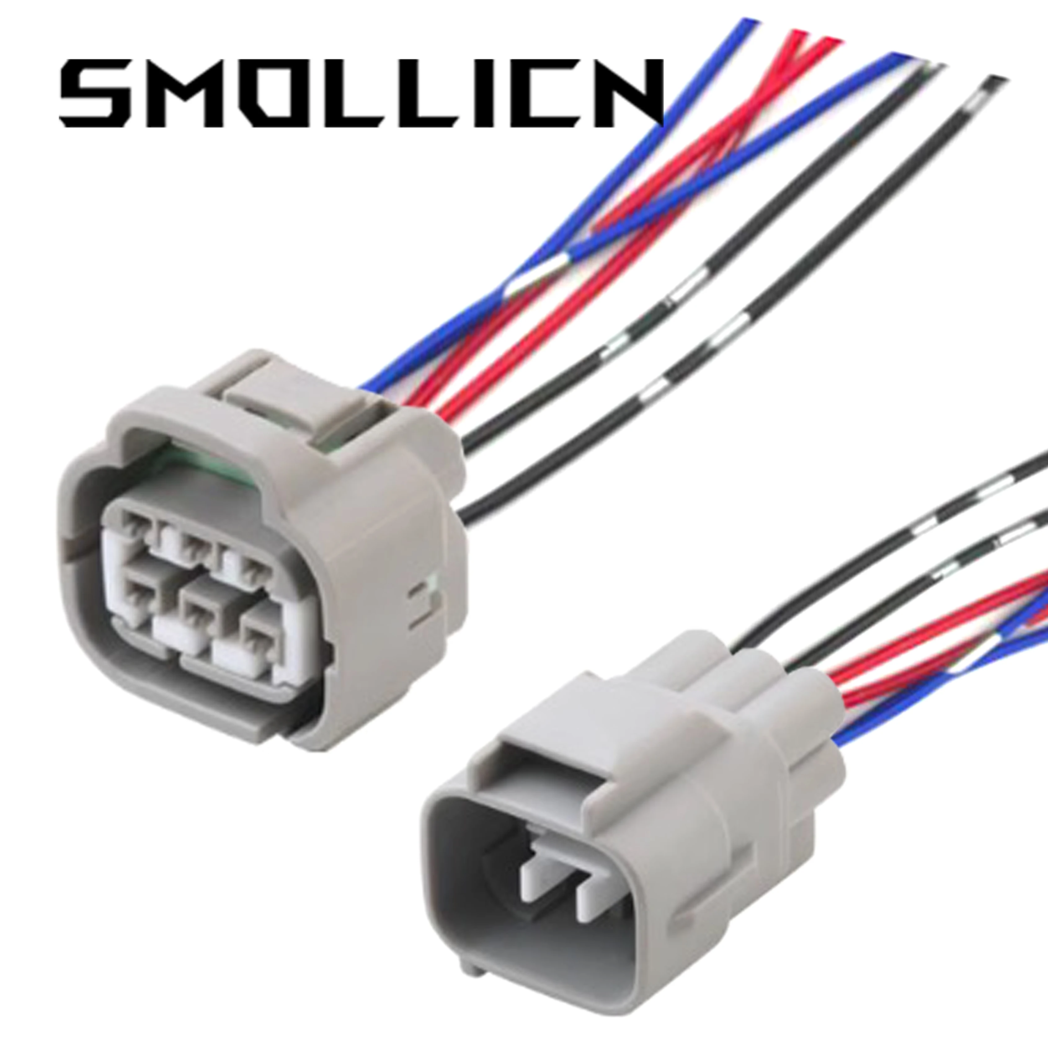 

6-контактный 7282-7064-40 7283-7064-40 автомобильный разъем педали акселератора дроссельной заслонки, вилка фары 90980-10988 90980-11034 для Toyota