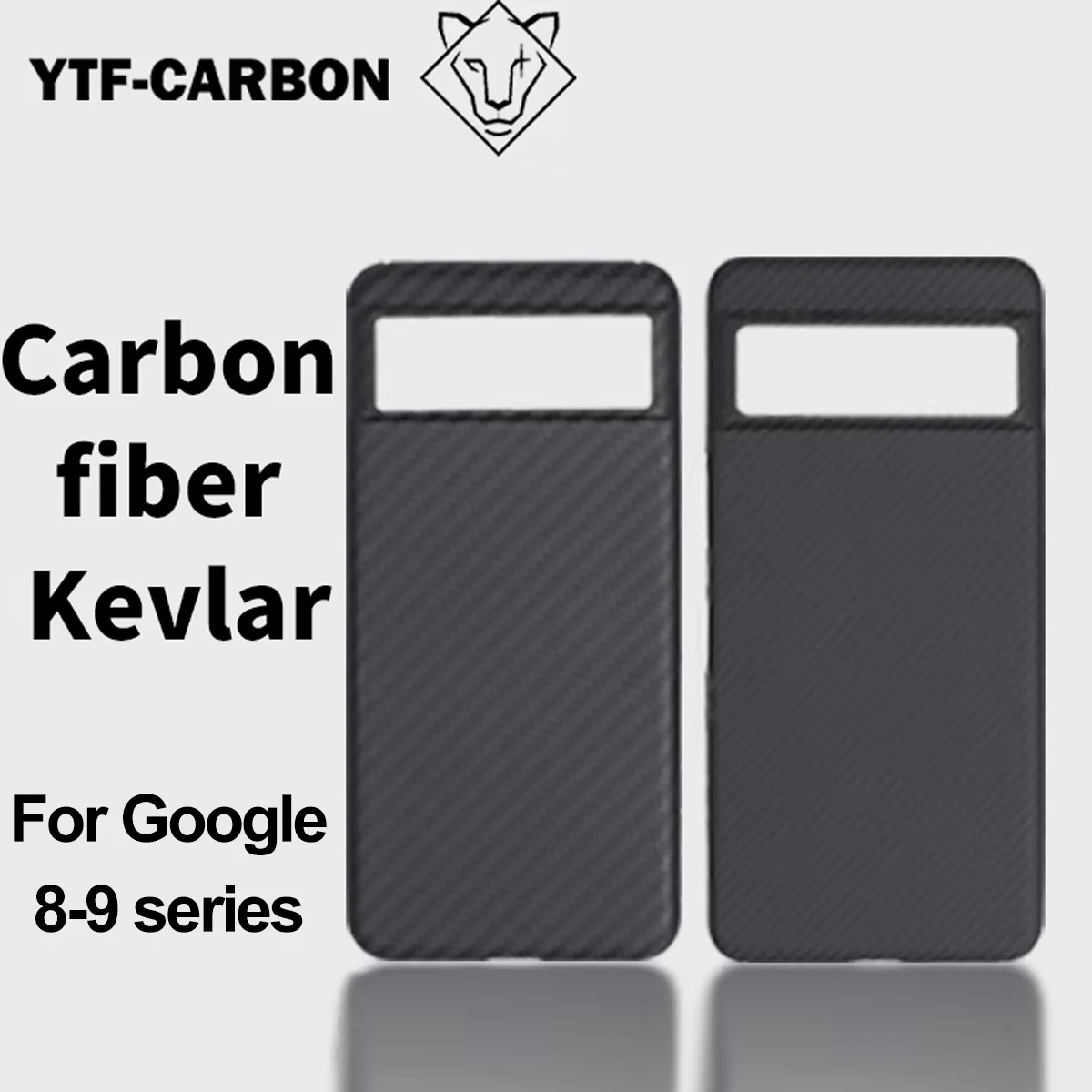 Фото Чехол для телефона Google Pixel 9 из углеродного волокна YTF, чехол для Google Pixel 8 Pro с MagSafe из кевларового волокна, чехол для Google Pixel 9a, Pixel 9 Pro XL, Pixel 8 №1