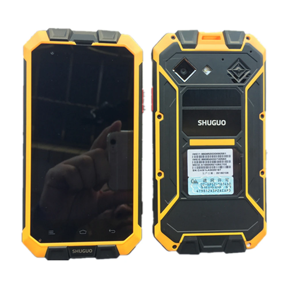 ShuGuo S1 4G LTE NFC прочный IP68 смартфон 4 5 &quot2 Гб ОЗУ 16 ПЗУ четырехъядерный Android 1 8.0MP 4650 мАч