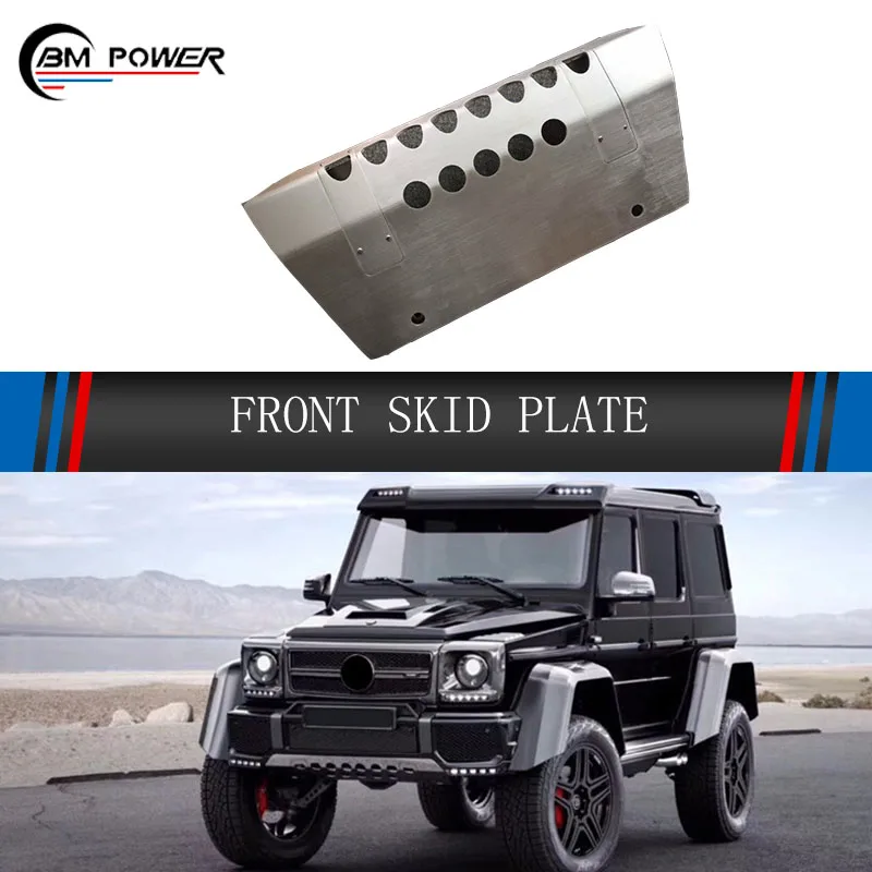 

G класс W463 4X4 широкая Передняя противоскользящая пластина для G класс W463 G63 G65 1990-2015y