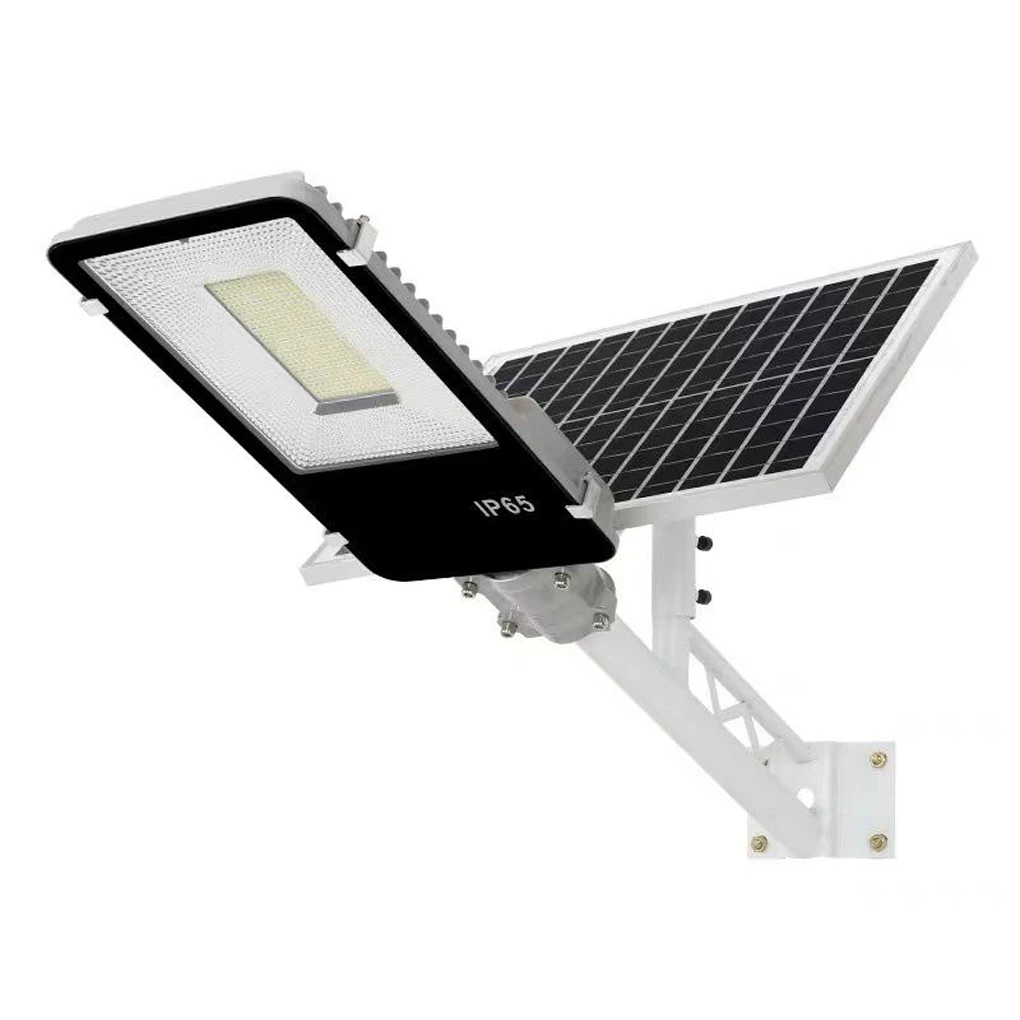 

Aluminium Solar Powered Street Light Remote Control IP67 Waterproof 220V 50W Adjustable Replacement Outdoor Lamp 50 Beads