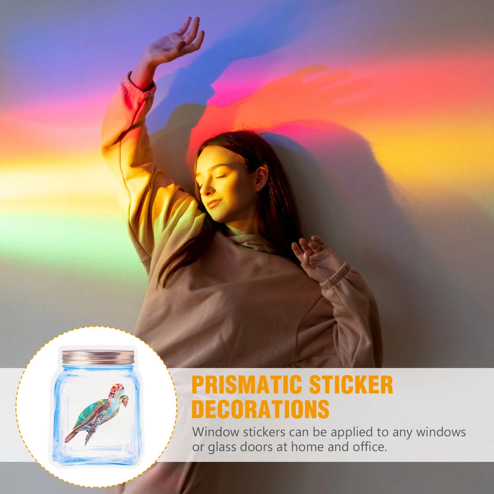 Призма статическая электриность ловец солнца наклейки окно из ПВХ пленка