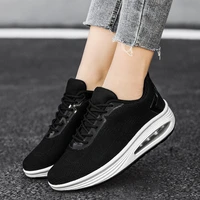 tophqws casual women sports shoes spring 2022 breathable weave sneakers women comfortable air cushion platform running shoes