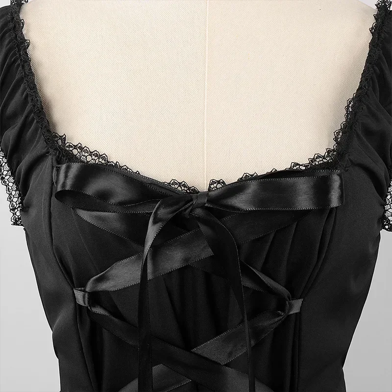 Новое винтажное элегантное вечернее платье в стиле готического ретро на