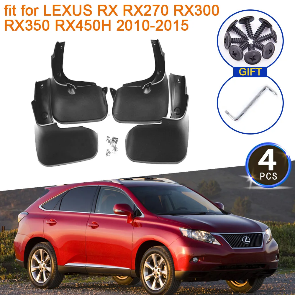 

Брызговики для LEXUS RX RX270 RX300 RX350 RX450H 2010 2011 2012 2013 2014 2015, брызговики, передние Автомобильные аксессуары