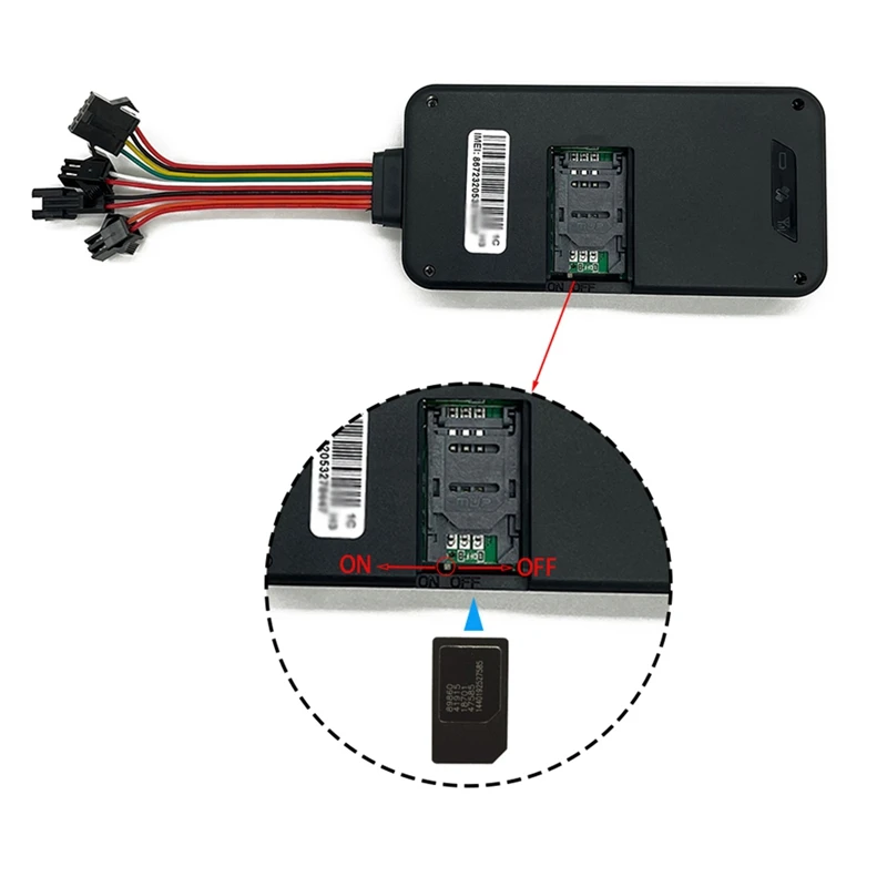 Мини GPS автомобильный трекер локатор отключение топлива + LBS AGPS для автомобиля 12-36