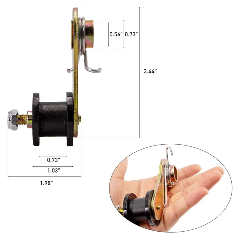 2 шт. натяжитель цепи сверхмощная цепь совместима с 110Cc 125Cc 140Cc питпро квадроцикл