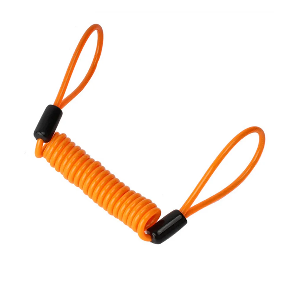 

12M Motorbike Disc Lock Cable Wire (Orange)