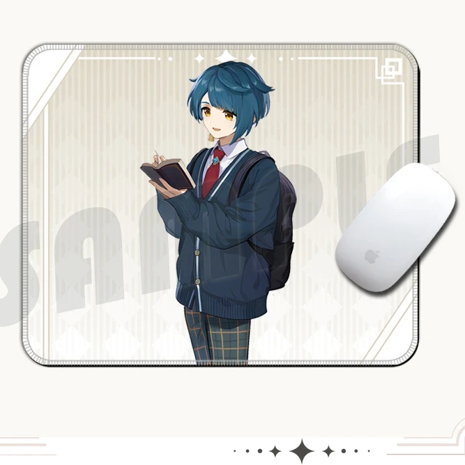 Коврик для мыши Genshin Impact Kamisato Ayaka Thoma Chongyun Xingqiu