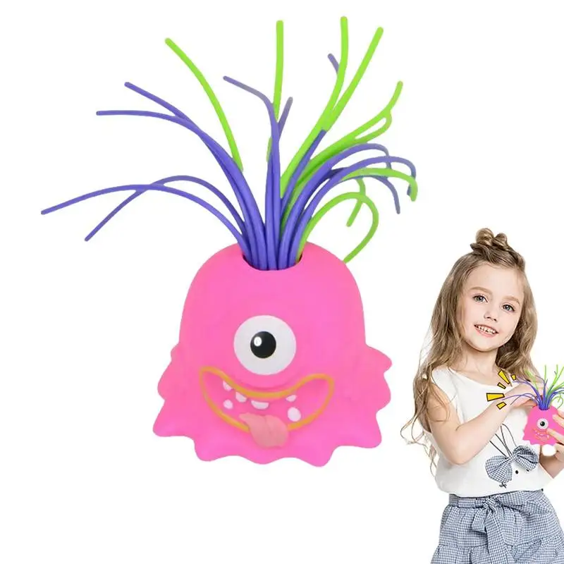 

Игрушка-фиджет для вытягивания волос, кричащая игрушка для вытягивания волос, образовательная кукла, веселая игрушка для вентиляции, новый уникальный неудобный подарок для детей, маленькое животное