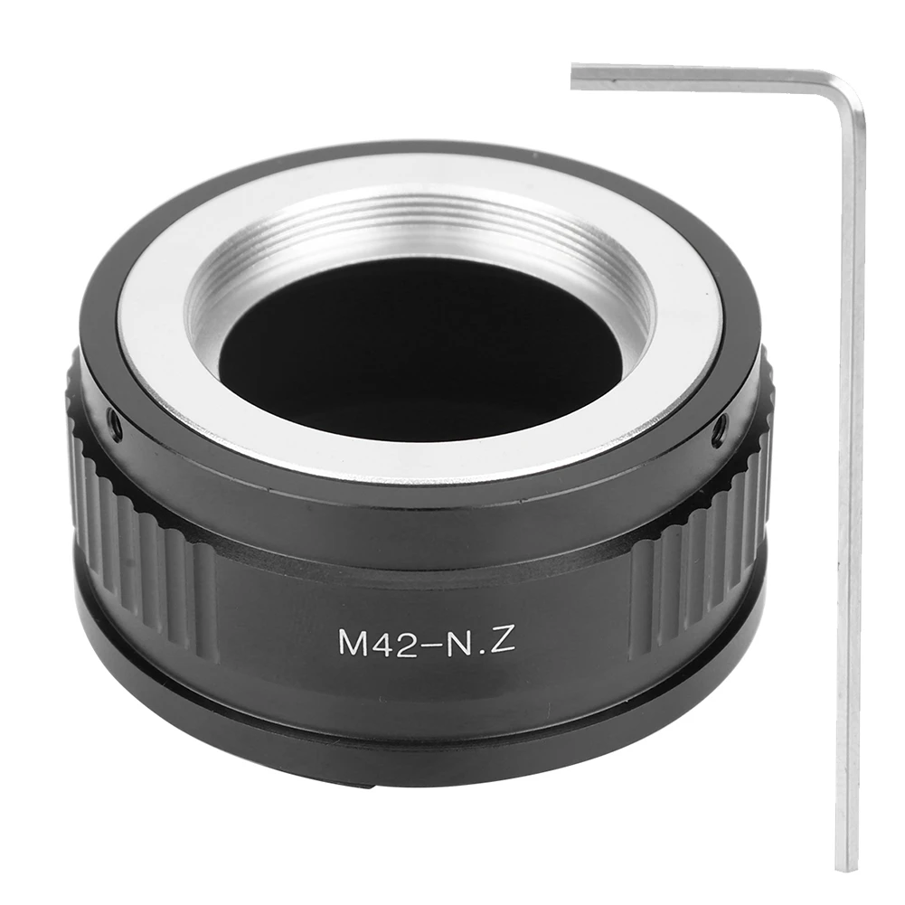 

M42-Z Adapter Ring M42 Mount Lens to for Nikon Z Mount Z6 Z7 Cameras
