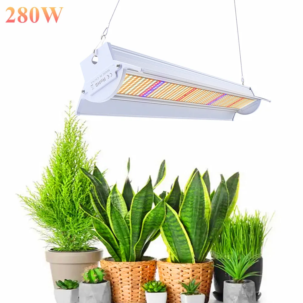 280W grow light full spectrum 560 Leds for indoor plants hydroponics greenhouse growing greenhouse