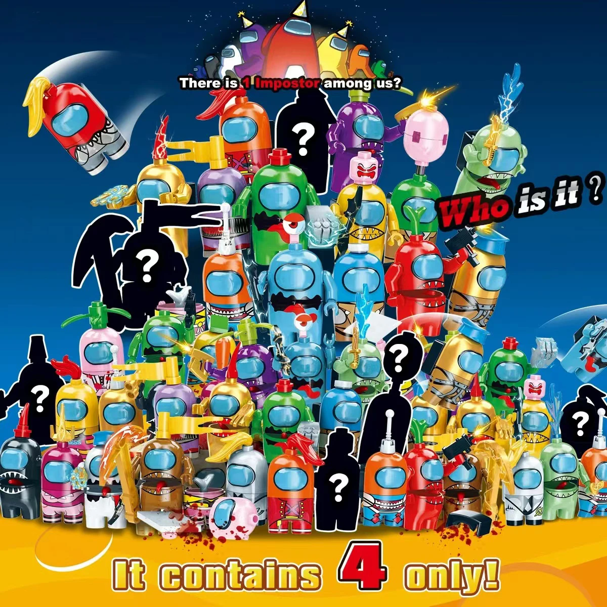 

Кукла 32 шт., в том числе оружие, базовая игра, звезда, космос, инопланетянин, плюш, строительные блоки, Классическая модель Наборы кубиков Kids