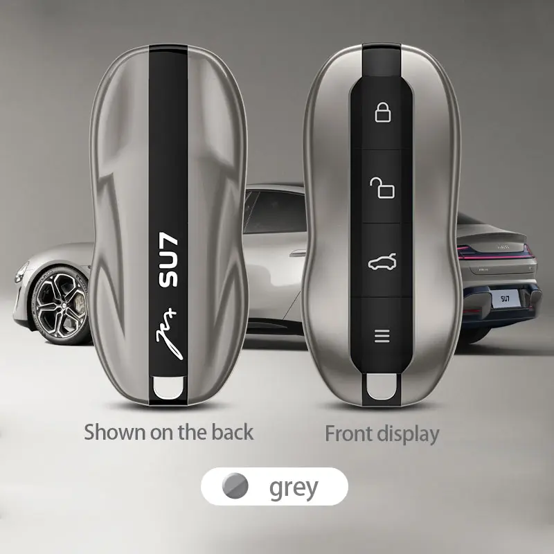 

Для Xiaomi SU7 сменные аксессуары для ключей, автомобильная краска, такой же, как чехол для ключей, сумка с пряжкой, модифицированные декоративные аксессуары