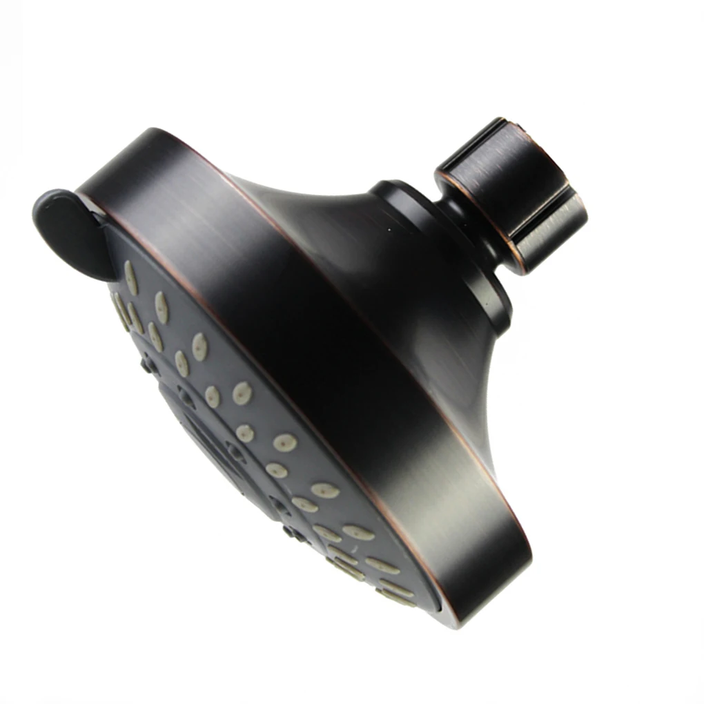 

4-дюймовая потолочная круглая насадка для душа с одним распылителем, насадка для очистки от дождя, аксессуары для ванной комнаты