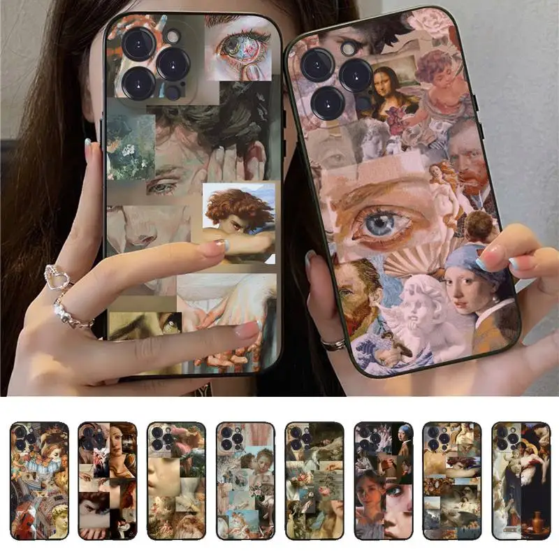

Renaissance art Painting Phone Case for iPhone 11 12 13 mini pro XS MAX 8 7 6 6S Plus X 5S SE 2020 XR case