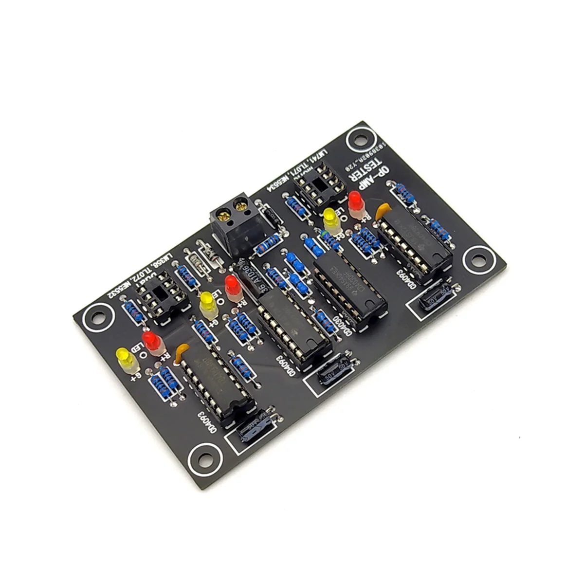 Операционный усилитель тестер OP AMP для одиночного двойного OPAMP TL071 TL072 TL081 TL082