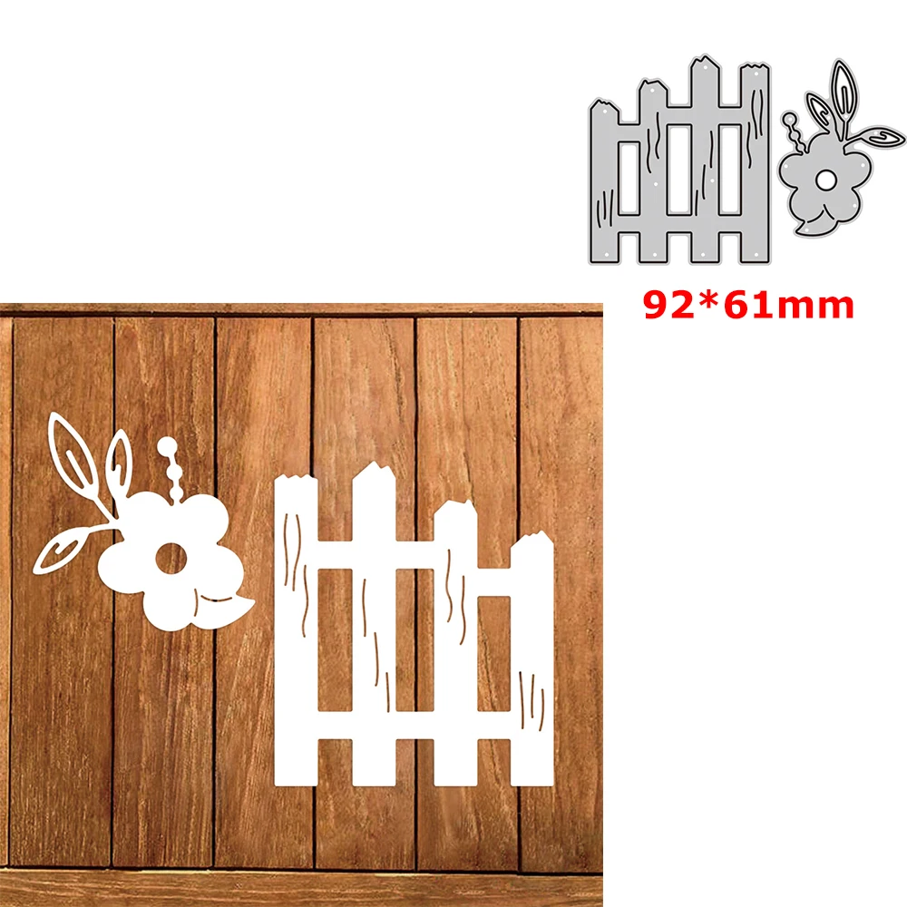 

Metal Cutting Dies Set Flower Petal Fence Dies Mould for DIY Scrapbooking Decor Paper Cards Project 2023 New