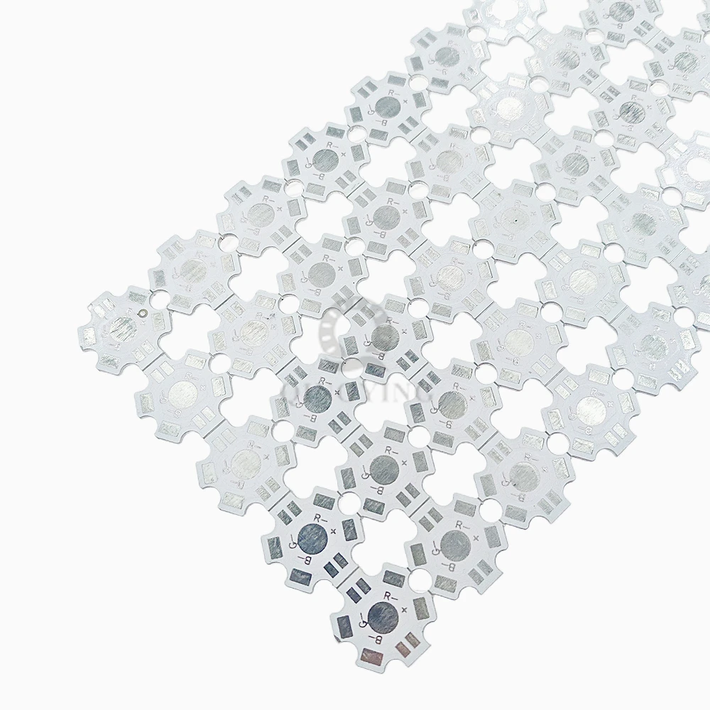 QINGYING 20mm PCB RGB лампа для светодиодов