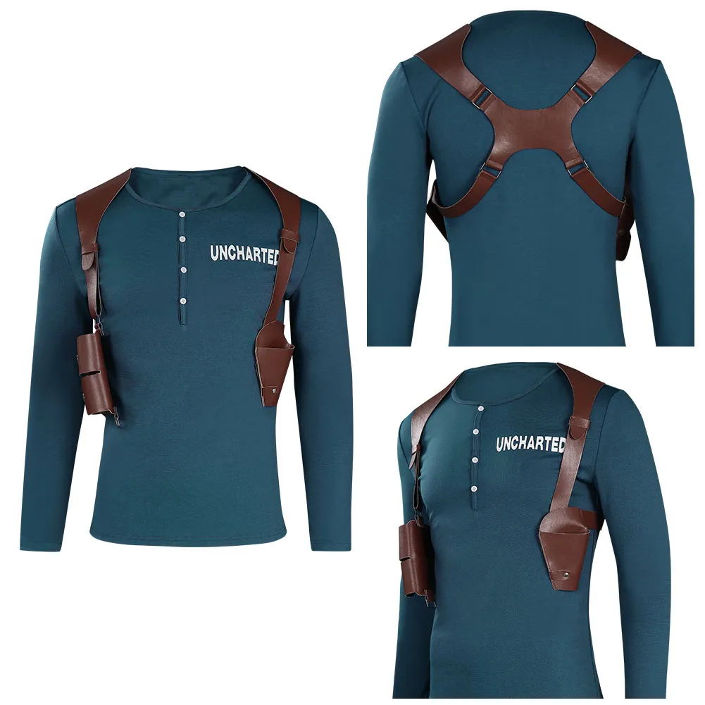 

Drake - Nathan Drake Cosplay Costume Outfits Halloween Carnival Suit