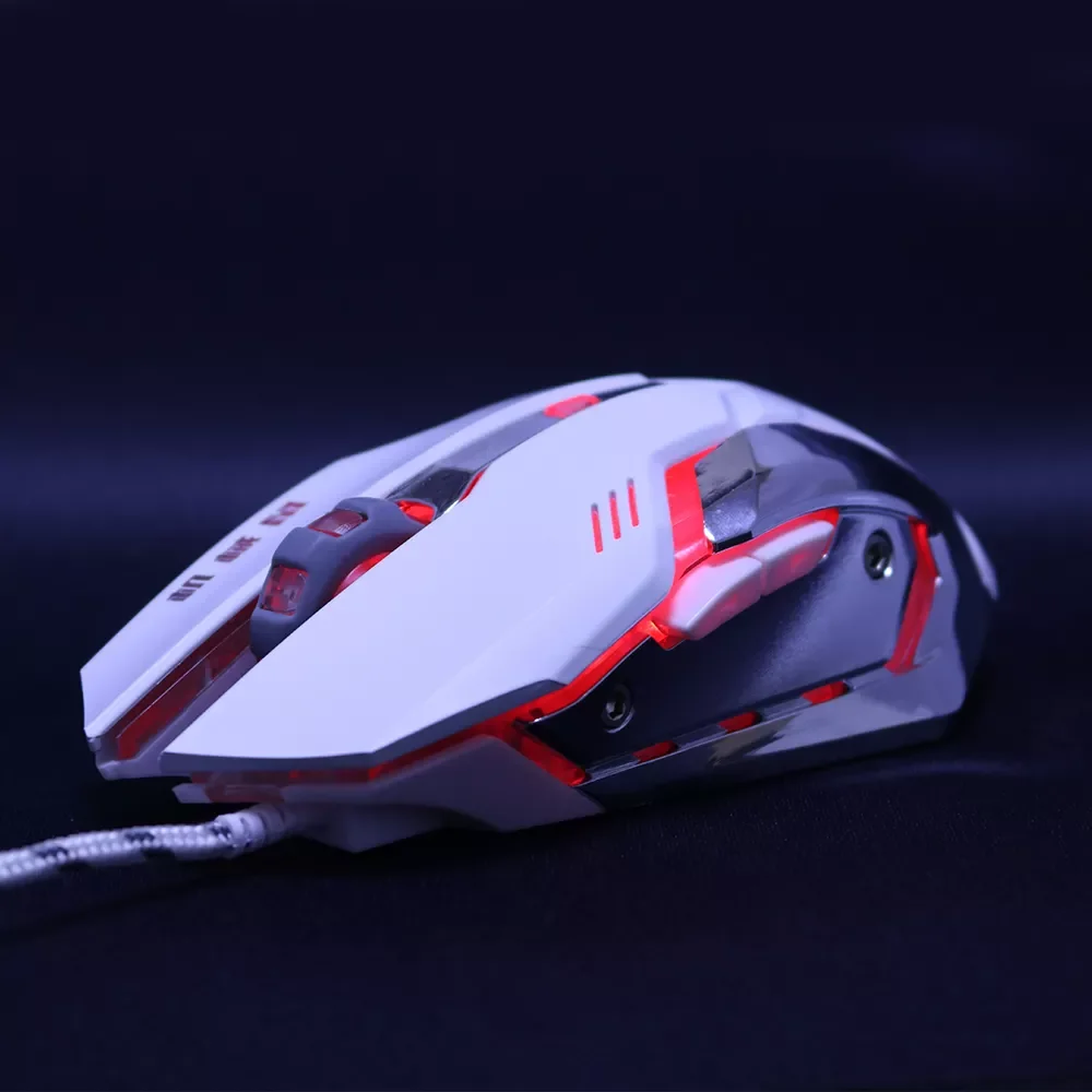 

2023 Silent/sounds Game Gaming Mouse 5000DPI Wired Optical LED Computer Mice USB Cable Mouse for laptop PC Professional gamer of