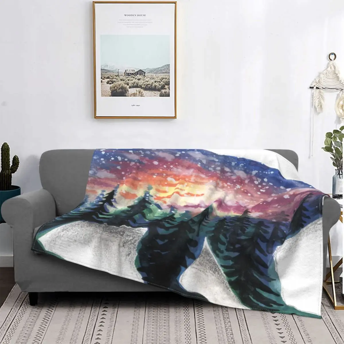 

Manta A cuadros de un oso que falta su bosque, para cama colcha, toalla A cuadros, manta de vellón de playa, mantas para cama