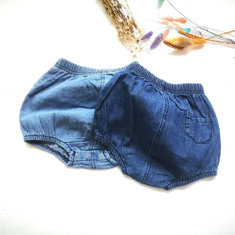 

2022 Newborn Baby Summer Fashion Shorts Toddler Girl Denim Open Short Pants Kid Boy Cool Loose Big Pp jeans Shorts
