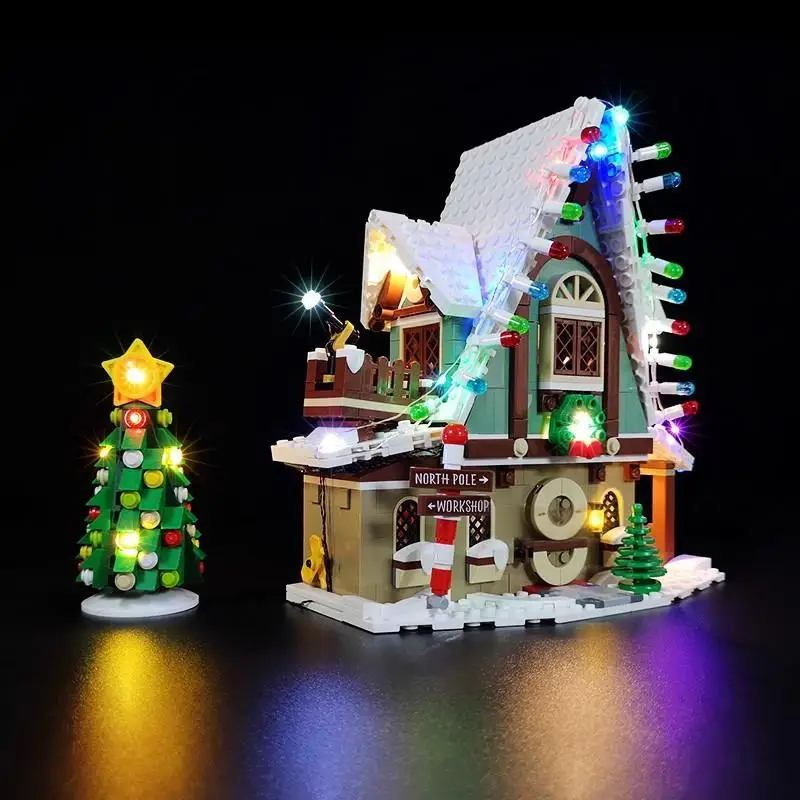 Фото Комплект светодиодного освещения LYBMTWF, совместимый с моделью эльфа-домика Lego 10275 (не включает модели кирпичей) №3