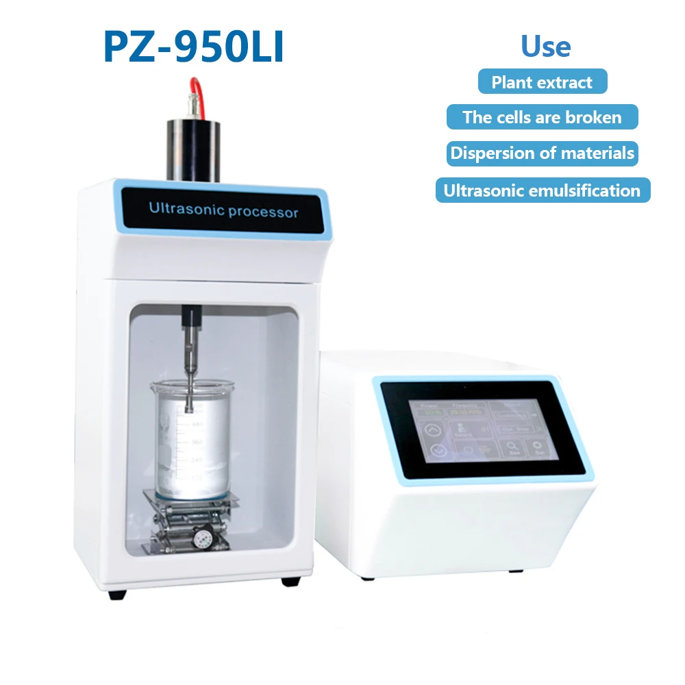 

PZ-950LI раздельный ультразвуковой процессор, клеточный Разрушитель CE ISO 0,1-1200 мл