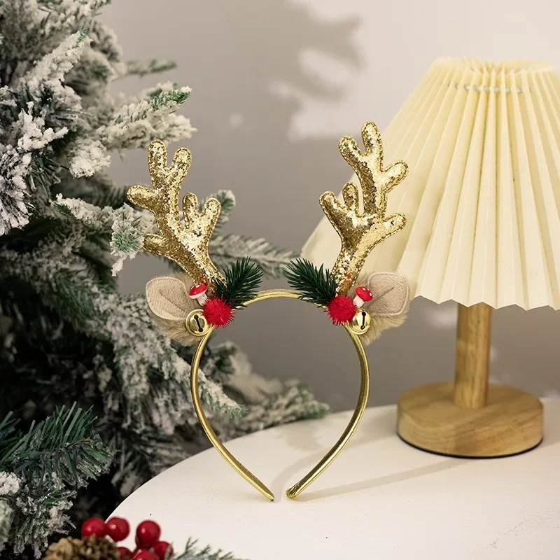 

Женский ободок на голову в виде оленя