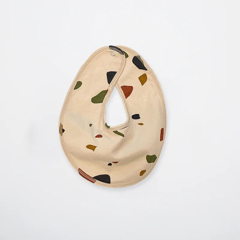 Хлопковые Нагрудники Для Новорожденных Мягкие Дышащие Салфетки Отрыжки С Милым