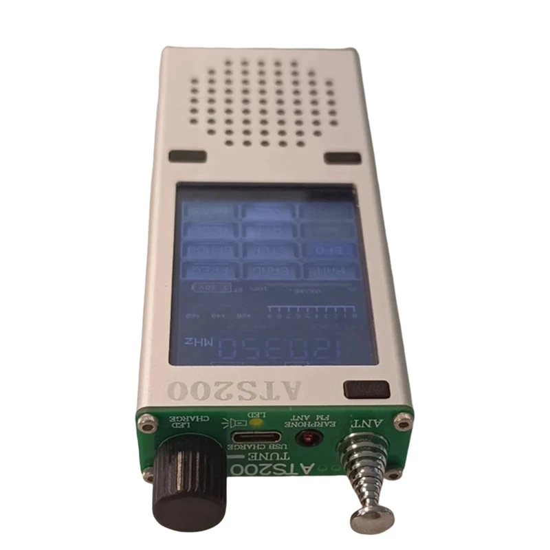 Полнодиапазонное радио ATS200 SI4732+ESP32+Bluetooth+2 4-дюймовый сенсорный дисплей FM AM LSB