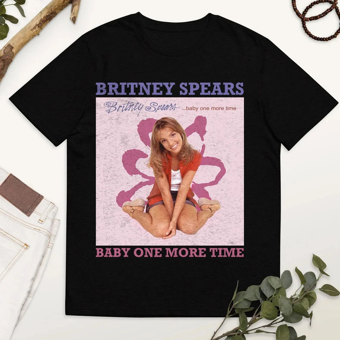 Детская Хлопковая футболка Britney Spears все размеры S 34XL YI280