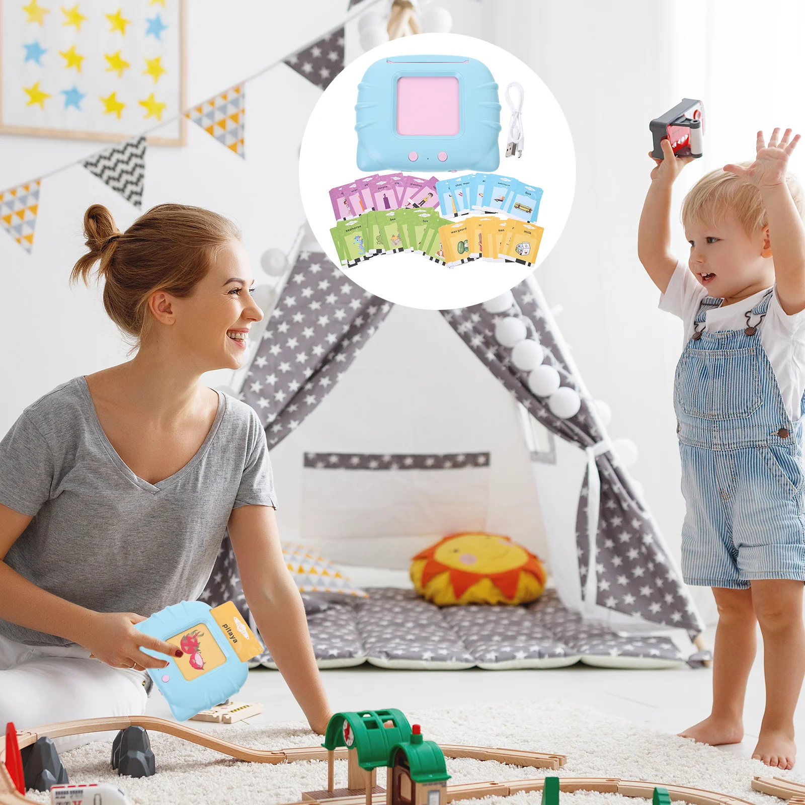 

Flashcards Flashtalking Toys Toy English Learningvocabulary Speaking Educational Stem Fine Baby Motor Writing Development Abc