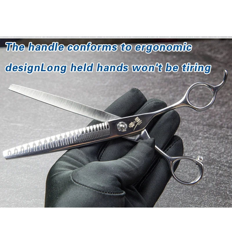 Профессиональные ножницы для разбавления домашних животных красоты 7 дюймов 23