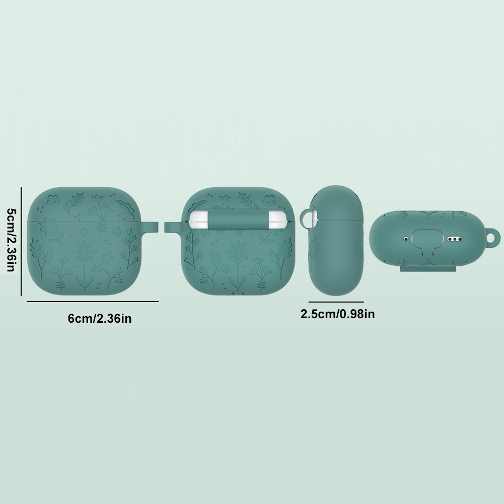 Силиконовый чехол для наушников Apple Airpods 4