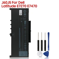 replacement laptop battery j60j5 for dell latitude e7270 e7470 r1v85 mc34y 0mc34y 451 bbsx laptop battery with tools