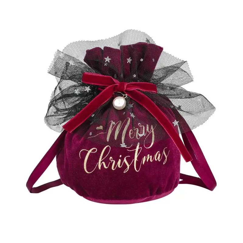

Velvet Bags With Drawstrings Christmas Jewelry Bags Drawstring Velvet Treat Bags Gift Bag To Create A Strong Christmas