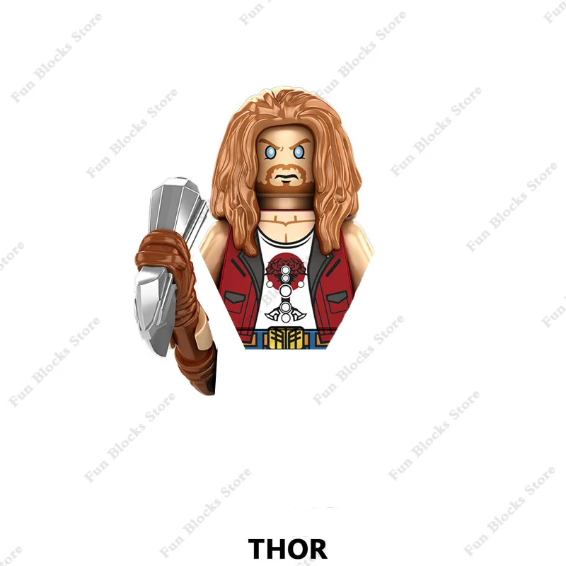 Мини фигурки героев мультфильма Супергерои мстители Тор Джейн Фостер |